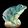 0022454/82.63685.00.1 ЛФЗ СКУЛЬПТУРА "Лягушка прудовая Бирюзовая" МН1, фотография 2. Интернет-магазин ЛАВКА ПОДАРКОВ