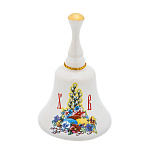 0063401 Сувенир  КОЛОКОЛЬЧИК "ПАСХАЛЬНЫЙ ВЕРБА"  керамика  7см