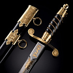 3280 /3658 Златоуст Оружие сувенирное Кортик "морской РЖД" KRM-3658