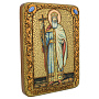 Икона "Князь Владимир" 15х20 см, фотография 2. Интернет-магазин ЛАВКА ПОДАРКОВ