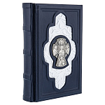 0068853 КНИГА  "МОЛИТВОСЛОВ" нат. кожа 22*15,5*4 см книга, 27*20.5*9 см короб, в коробе