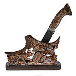 Нож сувенирный на подставке "Путник"