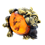 0045784/120 Сувенир Кот с сосиской Сувенир (коньячный)