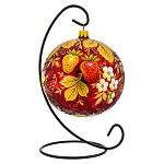 Шар новогодний с авторской росписью