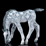 0022455/82.01960.00.1 ЛФЗ СКУЛЬПТУРА "Жеребенок пасущийся.Серый в яблоках" ТН1