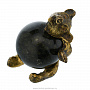 Бронзовая статуэтка "Медведь с шаром", фотография 2. Интернет-магазин ЛАВКА ПОДАРКОВ
