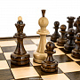 Шахматный ларец с деревянными фигурами 41х41 см, фотография 4. Интернет-магазин ЛАВКА ПОДАРКОВ