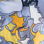 Платок ПавлоПосадский шелковый "Абстракция", фотография 2. Интернет-магазин ЛАВКА ПОДАРКОВ
