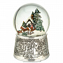 Стеклянный шар "Новогодняя метель", фотография 2. Интернет-магазин ЛАВКА ПОДАРКОВ