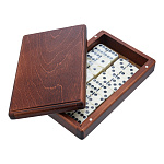 0071472/Домино D6 турнирное в берез.шкатулке тонир.под красное дерево RT-25