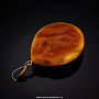 Кулон из янтаря (золото 585*) 11.52 гр., фотография 3. Интернет-магазин ЛАВКА ПОДАРКОВ