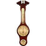 /М-50 МЕТЕОСТАНЦИЯ настенная "Барометр" 39,5*11см М-50 РВ Нат.дерево