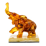 0068353/НП Изделие из янтаря СКУЛЬПТУРА "Слон" малый