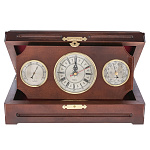 /ШМП-4 МЕТЕОСТАНЦИЯ настольная "ШКАТУЛКА с метеоприборами" ШМП-4PB 