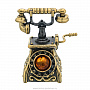 Колокольчик с янтарем "Телефон ретро", фотография 1. Интернет-магазин ЛАВКА ПОДАРКОВ