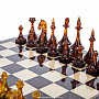 Шахматы с янтарными фигурами "Эстетика" 37х37 см, фотография 2. Интернет-магазин ЛАВКА ПОДАРКОВ