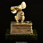 Бронзовая статуэтка "Крыса на книге", фотография 2. Интернет-магазин ЛАВКА ПОДАРКОВ