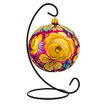 Шар новогодний с авторской росписью