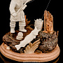 Скульптура из кости "Знатная рыбалка", фотография 5. Интернет-магазин ЛАВКА ПОДАРКОВ