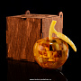 Статуэтка янтарная "Яблоко", фотография 4. Интернет-магазин ЛАВКА ПОДАРКОВ