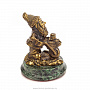Бронзовая статуэтка "Гном денежный", фотография 2. Интернет-магазин ЛАВКА ПОДАРКОВ