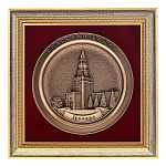 5882 Гальванопластика Плакетка "Спасская Башня" ПЛ-08 