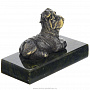Бронзовая статуэтка "Собачка" малая, фотография 3. Интернет-магазин ЛАВКА ПОДАРКОВ