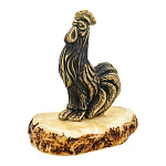 0047326/1192 Сувенир Птица Петушок золотой гребешок Сувенир (белый)