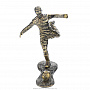 Бронзовая статуэтка "Футболист" , фотография 1. Интернет-магазин ЛАВКА ПОДАРКОВ