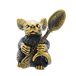 0047024/1037.1 Сувенир Мышь Герман с ложкой б/п Сувенир