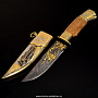 Нож сувенирный "Тигр" Златоуст, фотография 1. Интернет-магазин ЛАВКА ПОДАРКОВ