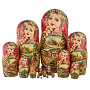 Матрешка "Тройка" 15 мест, фотография 1. Интернет-магазин ЛАВКА ПОДАРКОВ