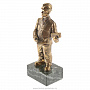 Бронзовая статуэтка строителя "Каменщик", фотография 3. Интернет-магазин ЛАВКА ПОДАРКОВ