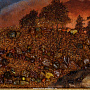 Картина янтарная "Водопад в горах" 60х80 см, фотография 5. Интернет-магазин ЛАВКА ПОДАРКОВ