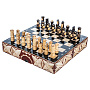 Шахматы деревянные "Резные" 26х26 см, фотография 1. Интернет-магазин ЛАВКА ПОДАРКОВ