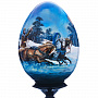 Яйцо пасхальное на подставке "Тройка", фотография 2. Интернет-магазин ЛАВКА ПОДАРКОВ
