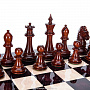 Подарочные шахматы с фигурами ручной работы "Стаунтон" 48х48 см, фотография 15. Интернет-магазин ЛАВКА ПОДАРКОВ
