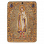 Икона из мореного дуба "Святой благоверный князь Глеб" 21х29 см, фотография 5. Интернет-магазин ЛАВКА ПОДАРКОВ