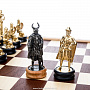 Шахматы деревянные с металлическими фигурами "Ледовое побоище", фотография 7. Интернет-магазин ЛАВКА ПОДАРКОВ