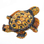 Скульптура из янтаря "Морская черепаха", фотография 2. Интернет-магазин ЛАВКА ПОДАРКОВ