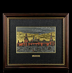 /25*32см Офорт цветной  "Старая Москва" 