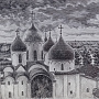 Картина "София Новгородская. Панорама Волхова" 48х36 см, фотография 2. Интернет-магазин ЛАВКА ПОДАРКОВ