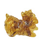 Статуэтка из янтаря "Собачка", фотография 1. Интернет-магазин ЛАВКА ПОДАРКОВ