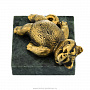 Бронзовая статуэтка "Сытый кот" , фотография 2. Интернет-магазин ЛАВКА ПОДАРКОВ