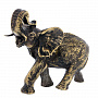 Бронзовая скульптура "Слон", фотография 2. Интернет-магазин ЛАВКА ПОДАРКОВ