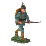 0042568-цвет Ол.миниатюра Серия ПМВ "Немецкий рядовой в атаке" арт.1064
