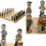 Шахматы коллекционные "Мы победили!" эксклюзивные