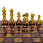 Шахматы складные с янтарными фигурами 30х28 см, фотография 2. Интернет-магазин ЛАВКА ПОДАРКОВ