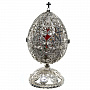 Шкатулка яйцо "Резное" малое Фаберже, фотография 2. Интернет-магазин ЛАВКА ПОДАРКОВ