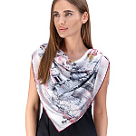 007108904 ПЛАТОК шелк 100% 89*89см ручной подшив в П/У